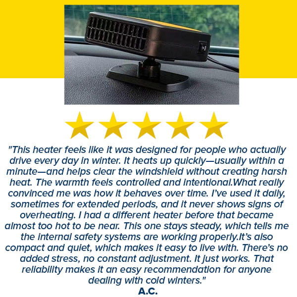 Portable Car Heater