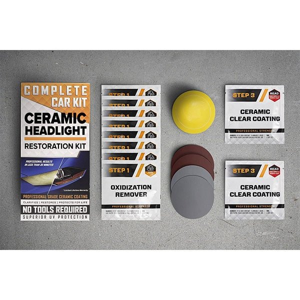 Ceramic Headlight Restoration Kit