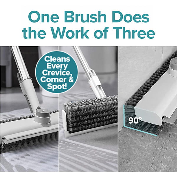 Dual-Sided Floor Scrub Brush