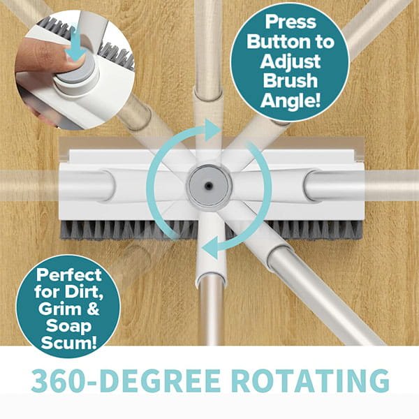 Dual-Sided Floor Scrub Brush
