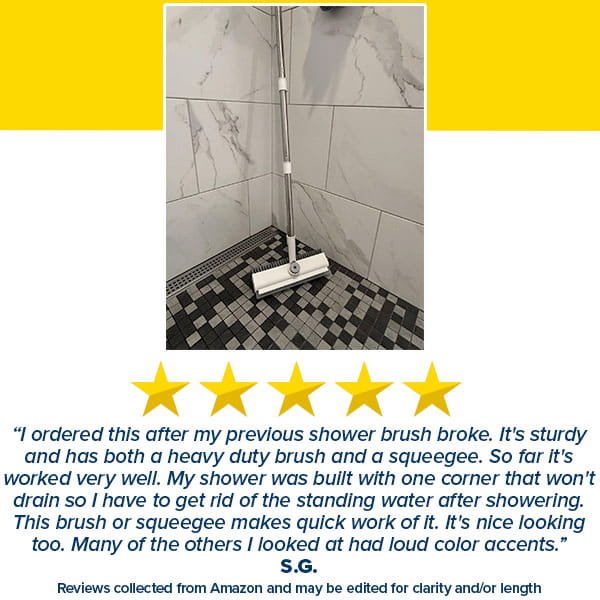 Dual-Sided Floor Scrub Brush