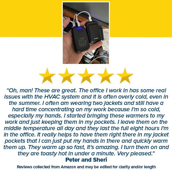 Pocket Portable Hand Warmer