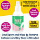 Instant Foot Peeling Spray is shown with text highlighting easy callus and cracked feet removal, free shipping, and a new product offer ending at midnight.