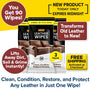 Leather Cleaning & Conditioning Wipes (90 Wipes)