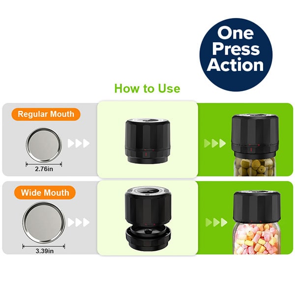 Mason Jar Vacuum Sealer