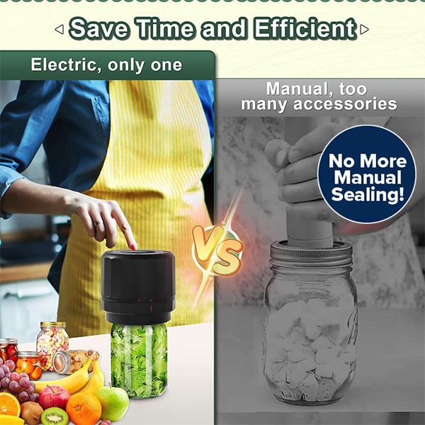 Mason Jar Vacuum Sealer