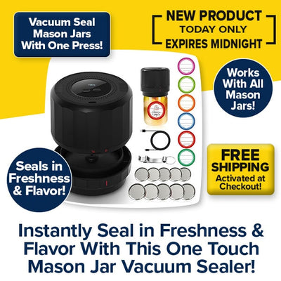 Mason Jar Vacuum Sealer