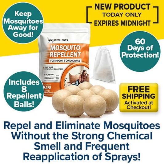Main product image: Mosquito Repellent Balls With Citronella Oil