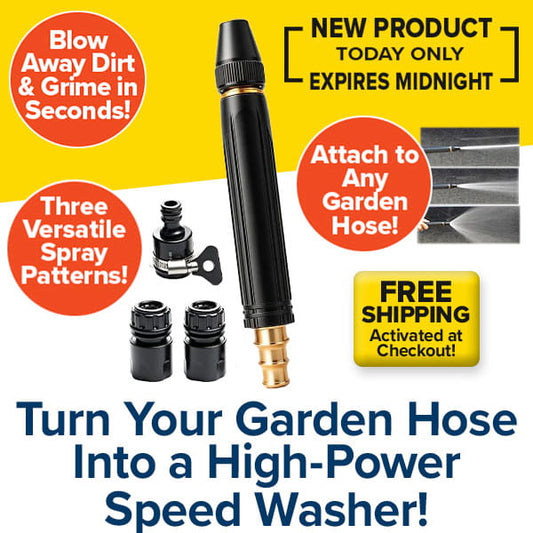 Main product image: Powerful Speed Washer Hose Nozzle