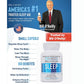 Advertisement features Bill O’Reilly endorsing Relaxium, a non-habit-forming sleep aid. Product bottle shown with benefits supporting natural sleep cycles and a badge, “America’s #1 Trusted Sleep Aid.” Banner: “Trusted by Bill O’Reilly!”.