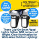 Ad: Brighten your space with Clip On Outdoor Solar Lights (Pack of 2)—600 lumens, clips anywhere, clear illumination. New product! Get 2 lights per pack with free shipping. Perfect for any outdoor area!.