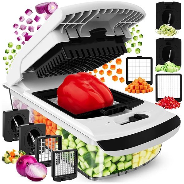 Professional Vegetable & Fruit Chopper, Dicer and Spiralizer