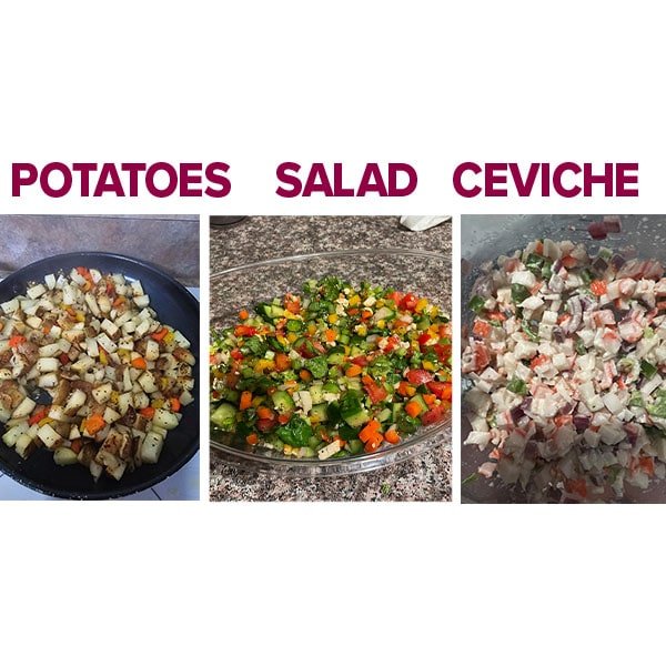 Professional Vegetable & Fruit Chopper, Dicer and Spiralizer