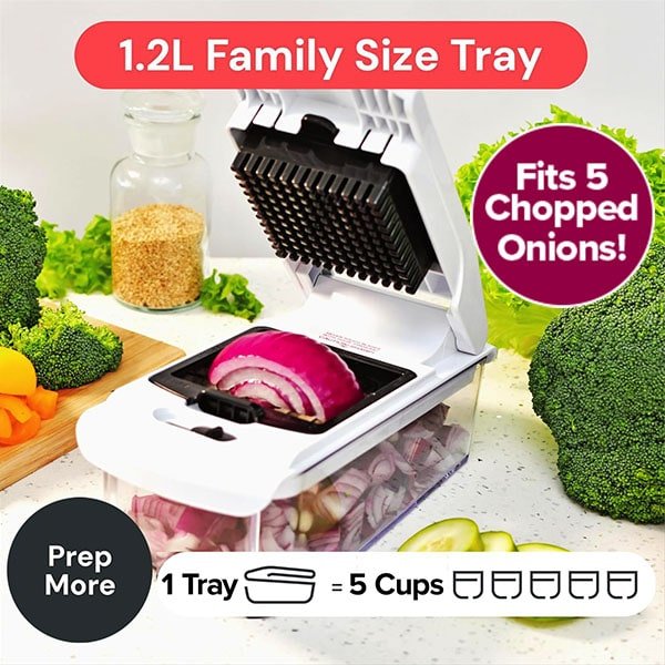 Professional Vegetable & Fruit Chopper, Dicer and Spiralizer