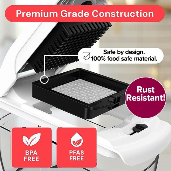 Professional Vegetable & Fruit Chopper, Dicer and Spiralizer