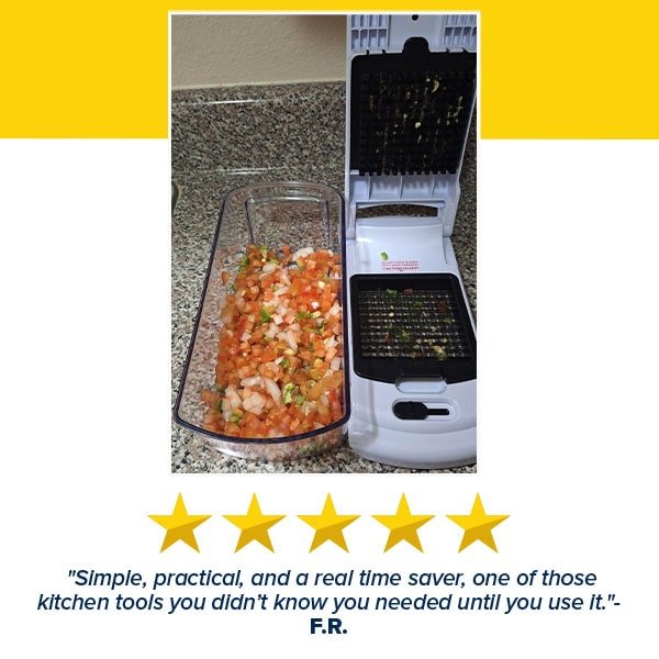 Professional Vegetable & Fruit Chopper, Dicer and Spiralizer