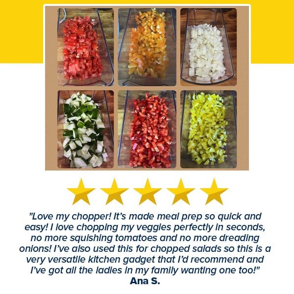 Professional Vegetable & Fruit Chopper, Dicer and Spiralizer