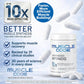 Promotional image for Muscle Code Essential Amino Acid Capsules, showing the supplement bottle and capsules with text highlighting lean muscle growth, faster recovery, scientific backing, and 20 years of research.