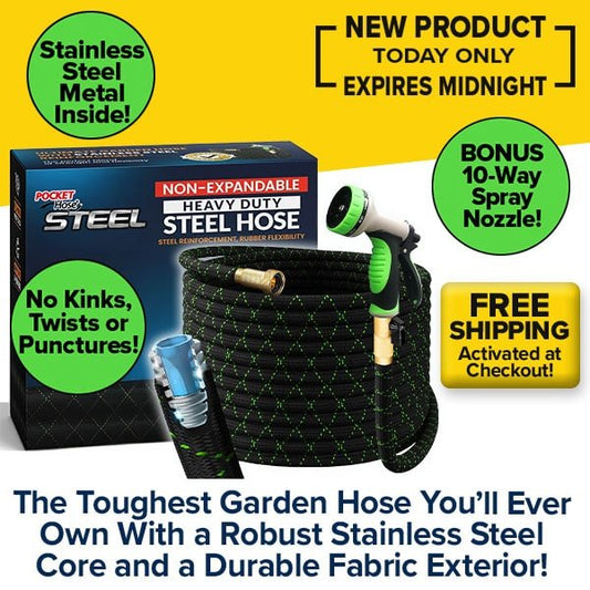 Steel Garden Hose