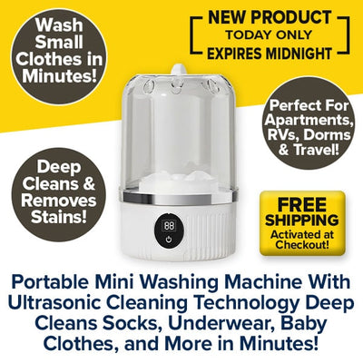 Mini Portable Washing Machine