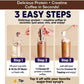 Infographic: How to make PowerRoast™ Protein + Creatine Coffee in three easy steps—just add water, mix in your PowerRoast™ powder, and finish with your favorite creamer or topping. For a refreshing twist, use cold-brew coffee as your base. Tip: Sweeten with sugar-free syrup for extra flavor without the sugar!.