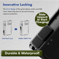 Rechargeable 400 Lumens Dual Light Flashlight