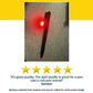 Rechargeable LED Pen Flashlight with Green Beam, Red Light & White Light