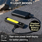 Rechargeable Super Bright Flat LED Flashlight