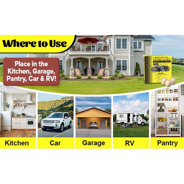 Rodent & Mice Repellent Balls