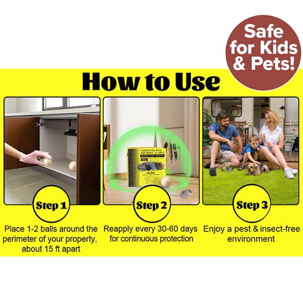 Rodent & Mice Repellent Balls