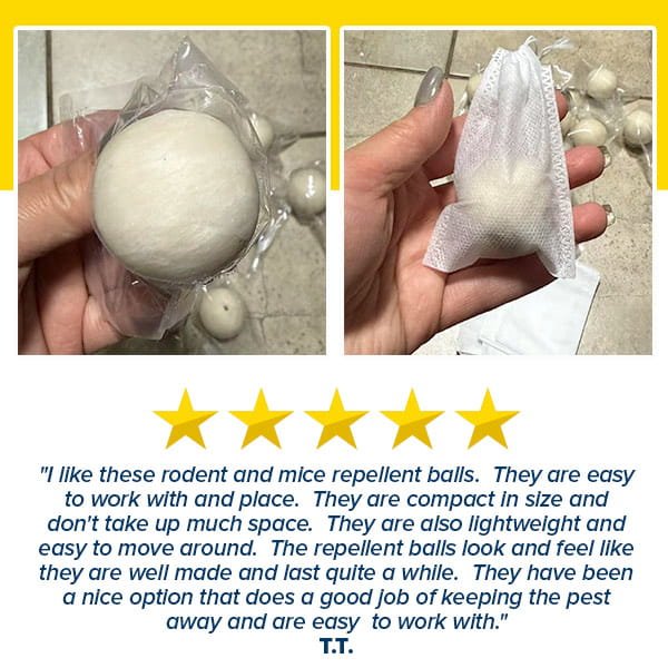 Rodent & Mice Repellent Balls
