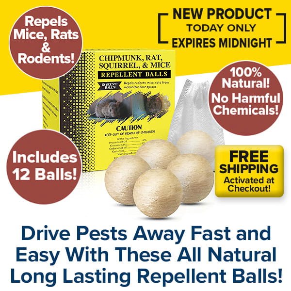 Rodent & Mice Repellent Balls