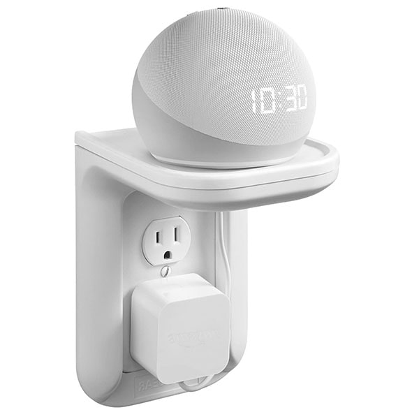 Space-Saving Outlet Shelf