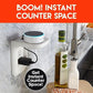 Space-Saving Outlet Shelf