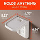 Space-Saving Outlet Shelf
