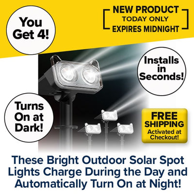 Solar Outdoor LED Spot Lights