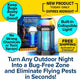 Introducing the Solar Bug Zapper With Collapsible Light for effective mosquito protection! Eliminates flying pests without chemicals, features a foldable light, and includes free shipping—your essential outdoor pest control solution.