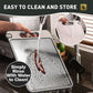 Stainless Steel Double-Sided Cutting Board with Knife Sharpener