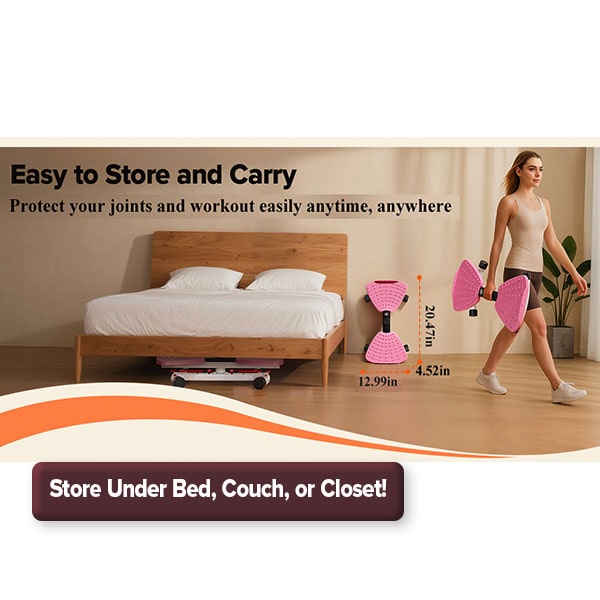 Waist Fitness Twisting Machine                                                            (Includes Resistance Bands)