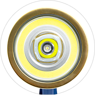 COB LED Flood Ring + Precision Core Beam