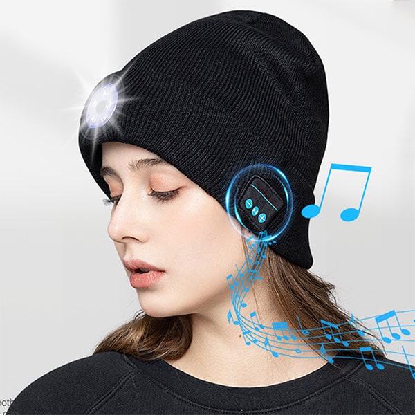 Wireless Bluetooth LED Beanie