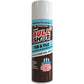 A can of Bull Shot Tub & Tile cleaner, upright with a white cap, features a blue and brown label highlighting its clinging foam that removes soap scum and hard-water buildup.