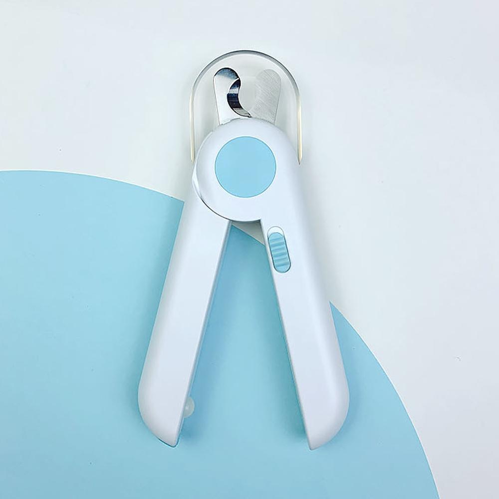 Safe Pet Nail Clippers with LED Light