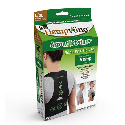 Hempvana Arrow Posture packaging isolated on white background