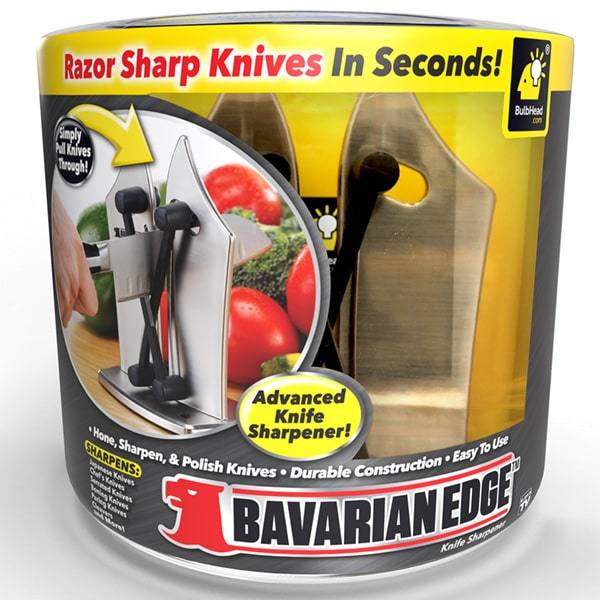 Telebrands Bavarian Edge Knife Sharpener, Cutlery