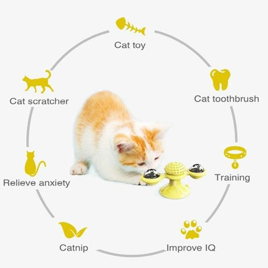 Cat Scratching LED Toy