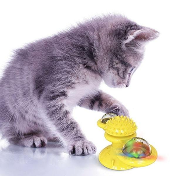 Cat Scratching LED Toy