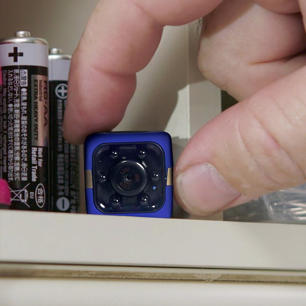Cop Cam being placed on shelf