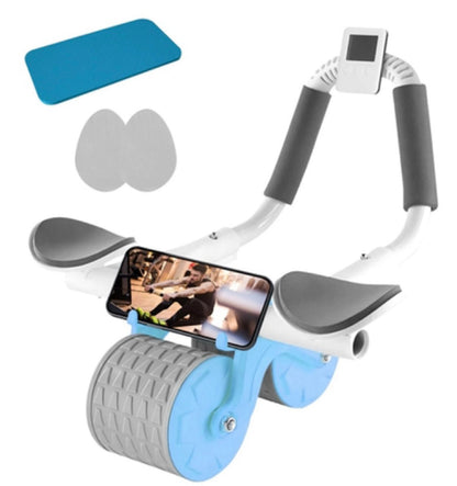 Abdominal Wheel with Automatic Rebound