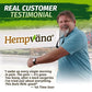 Customer testimonial for Hempvana Pain Cream